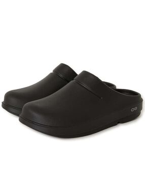 Oofos OOcloog Black Casual Slip On Recovery Unisex Clogs Sz W-9  M-7  (EU 40)